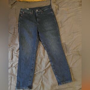 Gap TRUE SKINNY SKY HIGH blue jeans short